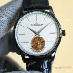 Copy Jaeger-LeCoultre Master Grande Tradition Tourbillon Watches Black Case Men Size